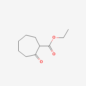 Chemical structure of Ethyl 2-Oxocycloheptanecarboxylate
