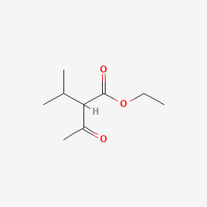 Chemical structure of Ethyl 2-isopropylacetoacetate