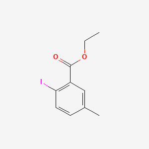 Chemical structure of Ethyl 2-iodo-5-methylbenzoate