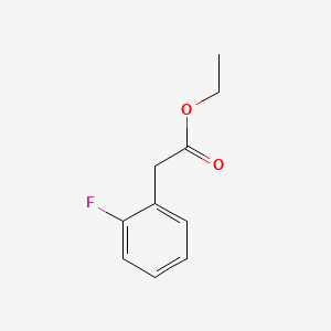 Chemical structure of Ethyl 2-fluorophenylacetate