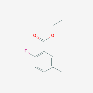 Chemical structure of Ethyl 2-Fluoro-5-methylbenzoate