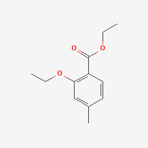 Chemical structure of Ethyl 2-ethoxy-4-methylbenzoate