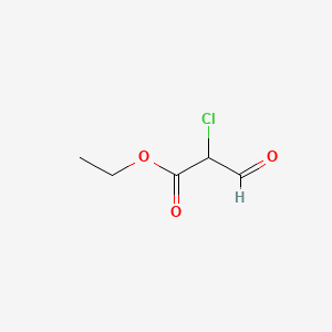 Chemical structure of Ethyl (chloroformyl)acetate