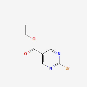 Chemical structure of Ethyl 2-bromopyrimidine-5-carboxylate