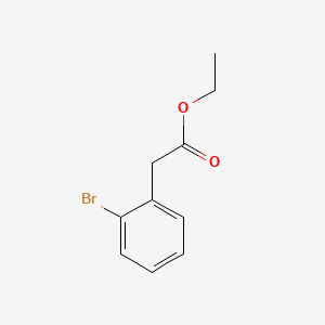 Chemical structure of Ethyl 2-bromophenylacetate