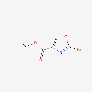 Chemical structure of Ethyl 2-bromooxazole-4-carboxylate