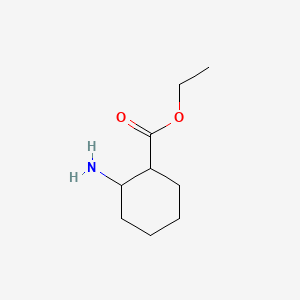 Chemical structure of Ethyl 2-aminocyclohexanecarboxylate