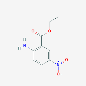 Chemical structure of Ethyl 2-amino-5-nitrobenzoate