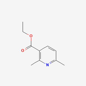 Chemical structure of Ethyl 2,6-dimethylnicotinate