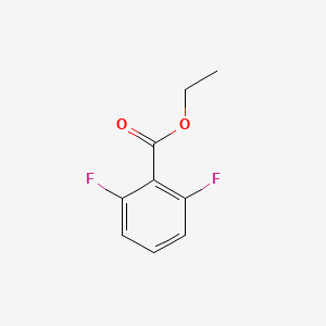Chemical structure of Ethyl 2,6-difluorobenzoate