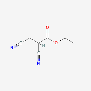 Chemical structure of Ethyl 2,3-dicyanopropionate