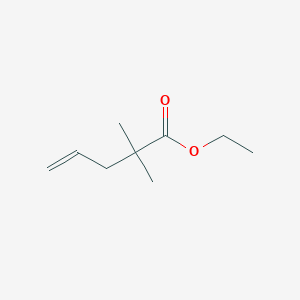 Chemical structure of Ethyl 2,2-dimethylpent-4-enoate