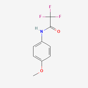 Chemical structure of ethyl 2,2-difluoro-2-(3-fluoropyridin-2-yl)acetate