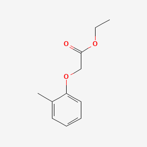 Chemical structure of Ethyl 2-(o-tolyloxy)acetate