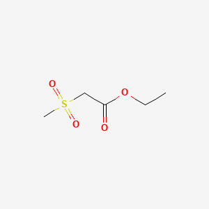 Chemical structure of Ethyl methanesulfonylacetate