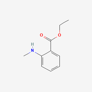 Chemical structure of Ethyl N-methylanthranilate