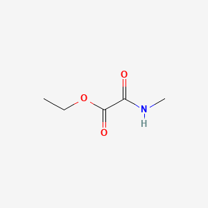Chemical structure of Ethyl 2-(methylamino)-2-oxoacetate