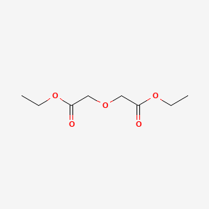 Chemical structure of ethyl 2-(ethoxycarbonylmethoxy)acetate