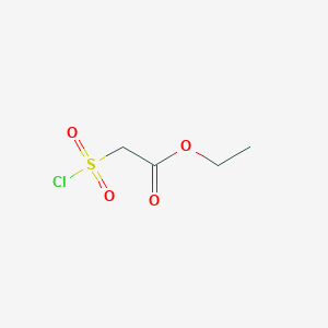 Chemical structure of Ethyl (chlorosulfonyl)acetate