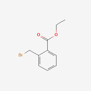 Chemical structure of Ethyl 2-(Bromomethyl)Benzoate