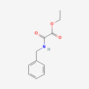 Chemical structure of Ethyl 2-(benzylamino)-2-oxoacetate