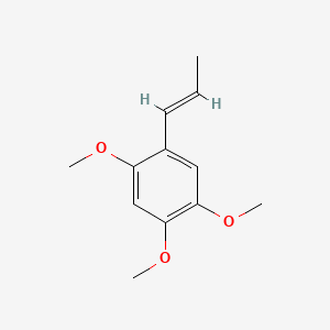 Chemical structure of ethyl 2-(3-methoxyphenyl)propanoate