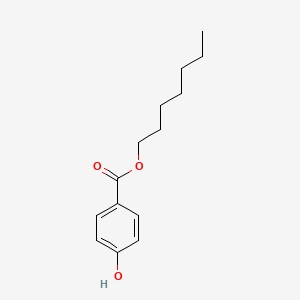 Chemical structure of ethyl 2-(3-isopropoxyphenyl)propanoate