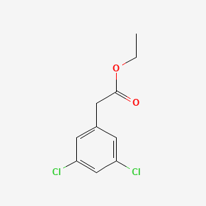 Chemical structure of Ethyl 2-(3,5-dichlorophenyl)acetate