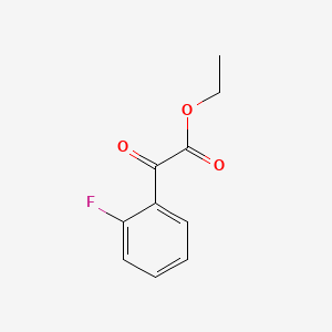 Chemical structure of Ethyl 2-(2-fluorophenyl)-2-oxoacetate