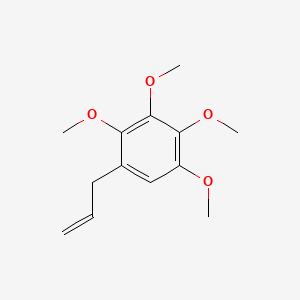 Chemical structure of ethyl 2-(2,6-dimethoxyphenyl)propanoate