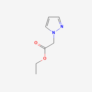 Chemical structure of Ethyl 2-(1-Pyrazolyl)acetate