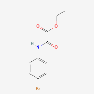 Chemical structure of Ethyl (4-Bromoanilino)(Oxo)Acetate