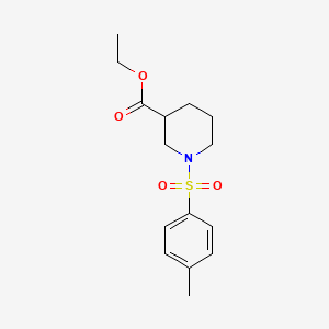 Chemical structure of Ethyl 1-Tosylpiperidine-3-Carboxylate