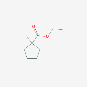 Chemical structure of Ethyl 1-methylcyclopentanecarboxylate