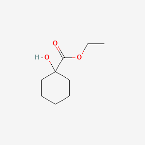 Chemical structure of Ethyl 1-hydroxycyclohexanecarboxylate