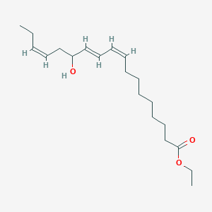 Chemical structure of Ethyl 13-hydroxy-α-linolenate