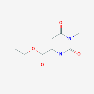 Chemical structure of Ethyl 1,3-dimethylorotate