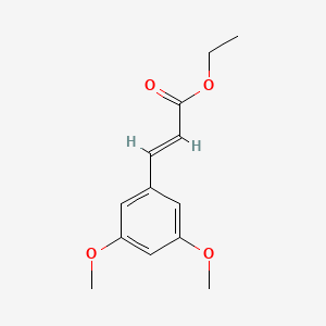 Chemical structure of 3,5-Dimethoxycinnamic acid ethyl ester