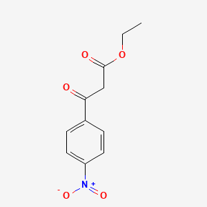 Chemical structure of Ethyl (4-Nitrobenzoyl)acetate