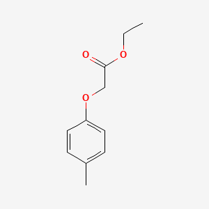 Chemical structure of Ethyl (p-tolyloxy)acetate
