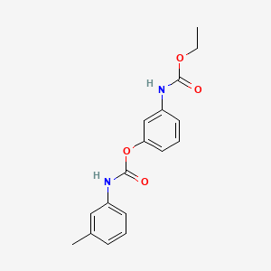 Chemical structure of Phenmedipham-ethyl