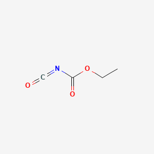 Chemical structure of Ethoxycarbonyl isocyanate