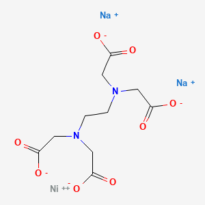 Chemical structure of Ethlyenediaminetetraacetic Acid Disodium Nickel Salt