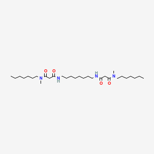 Chemical structure of Magnesium ionophore III