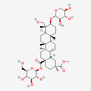 Chemical structure of Esculentoside T