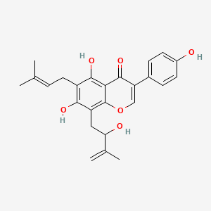 Chemical structure of Erysenegalensein E