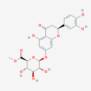Chemical structure of Eriodictyol 7-O-methylglucuronide
