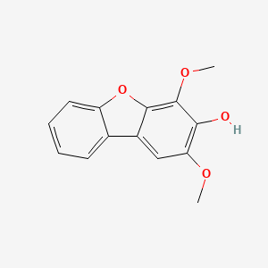 Chemical structure of Eriobofuran