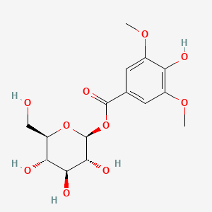 Chemical structure of Erigeside C
