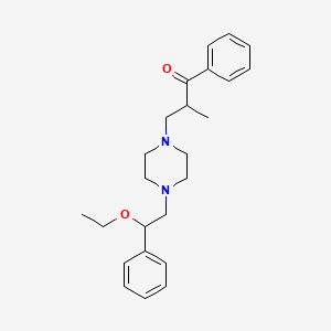 Chemical structure of Eprazinone